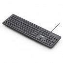 Urban Factory GWK01UF clavier Universel USB AZERTY Noir