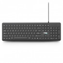 Urban Factory GWK01UF clavier Universel USB AZERTY Noir