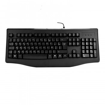 MCL ACK-294 N clavier Universel USB AZERTY Français Noir