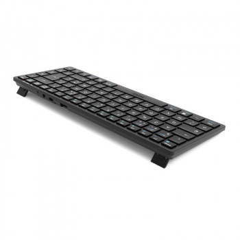 Port Designs 911001FR clavier maison bureau RF sans fil + Bluetooth AZERTY Français Noir