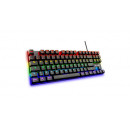 The G-Lab Keyz Mercury clavier Gaming USB AZERTY Français Noir
