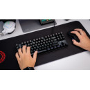 The G-Lab Keyz Mercury clavier Gaming USB AZERTY Français Noir