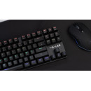 The G-Lab Keyz Mercury clavier Gaming USB AZERTY Français Noir