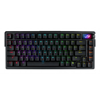 ASUS ROG Azoth Extreme clavier Gaming USB + RF Wireless + Bluetooth QWERTZ Français Noir