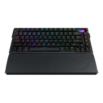 ASUS ROG Azoth Extreme clavier Gaming USB + RF Wireless + Bluetooth QWERTZ Français Noir