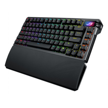 ASUS ROG Azoth Extreme clavier Gaming USB + RF Wireless + Bluetooth QWERTZ Français Noir