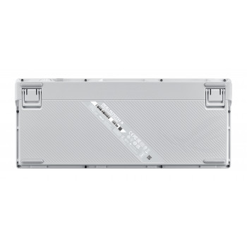 ASUS ROG Azoth X clavier Gaming USB + RF Wireless + Bluetooth Noir, Blanc