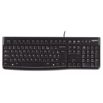 Logitech Keyboard K120 for Business clavier Universel USB AZERTY Français Noir
