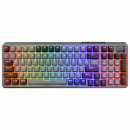 Cooler Master Peripherals MK770 clavier Universel USB + RF Wireless + Bluetooth QWERTY Français Gris foncé, Gris