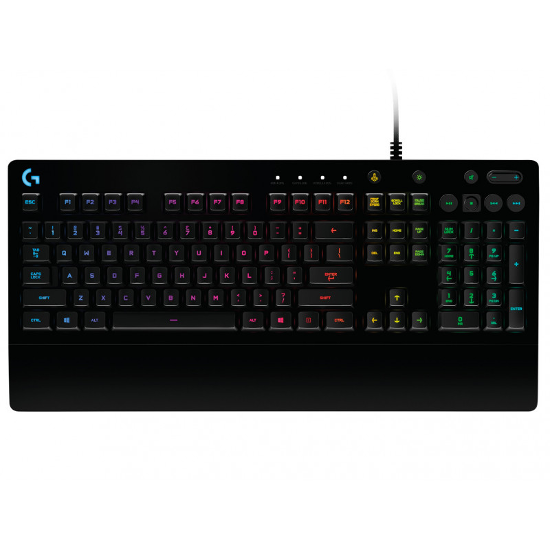 Logitech G G213 Prodigy clavier Gaming USB AZERTY Français Noir