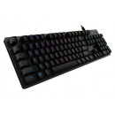 Logitech G G512 clavier Gaming USB AZERTY Français Charbon