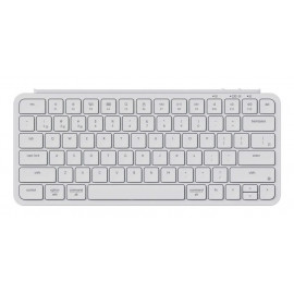 Keychron B1 Pro clavier maison bureau USB + RF Wireless + Bluetooth AZERTY Ivoire
