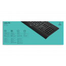 Logitech K280E Pro f  Business clavier Bureau USB AZERTY Français Noir