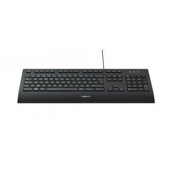 Logitech K280E Pro f  Business clavier Bureau USB AZERTY Français Noir