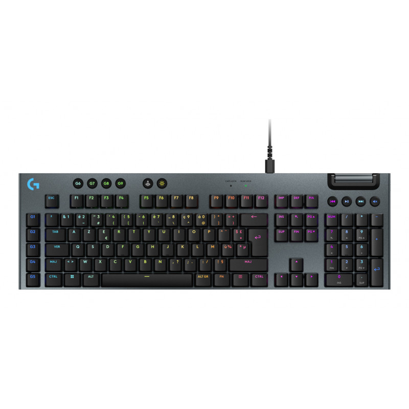 Logitech G G915 X clavier Gaming USB AZERTY Français Noir