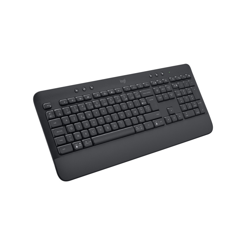 Logitech 920-010914 clavier Bureau Bluetooth AZERTY Français Graphite