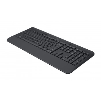 Logitech 920-010914 clavier Bureau Bluetooth AZERTY Français Graphite