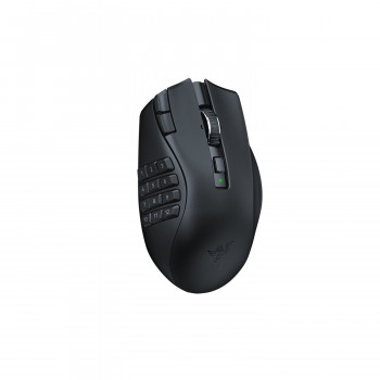 Razer Naga V2 HyperSpeed souris Gaming Droitier RF sans fil + Bluetooth Optique 30000 DPI