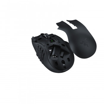 Razer Naga V2 HyperSpeed souris Gaming Droitier RF sans fil + Bluetooth Optique 30000 DPI