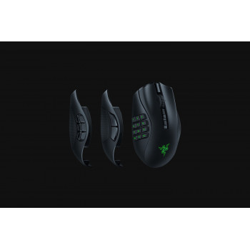 Razer Naga V2 Pro souris Gaming Droitier RF Wireless + Bluetooth + USB Type-C Optique 30000 DPI