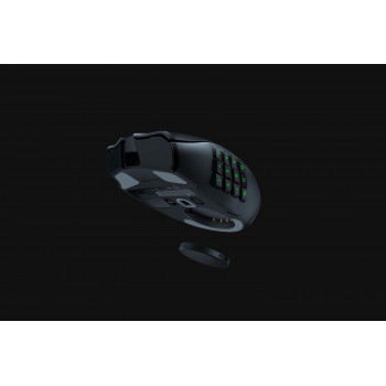 Razer Naga V2 Pro souris Gaming Droitier RF Wireless + Bluetooth + USB Type-C Optique 30000 DPI