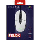 Trust GXT 109W Felox souris Gaming Droitier USB Type-A Optique 6400 DPI