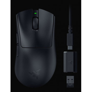 Razer DeathAdder V3 HyperSpeed souris Gaming Droitier RF Wireless + USB Type-C Optique 26000 DPI