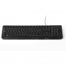 NGS FunkyV3, QWERTY, ES clavier Maison USB Espagnole Noir