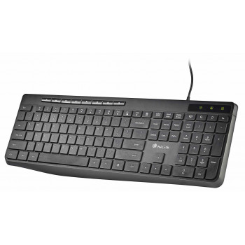 NGS SPECTRA FR clavier maison bureau USB AZERTY Français Noir