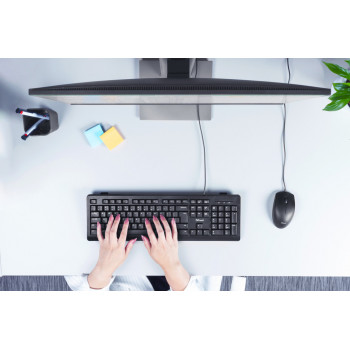 Trust TK-150 clavier Bureau USB Français Noir