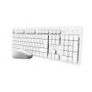 Trust Ody II Wireless clavier Souris incluse maison bureau RF sans fil AZERTY Français Blanc