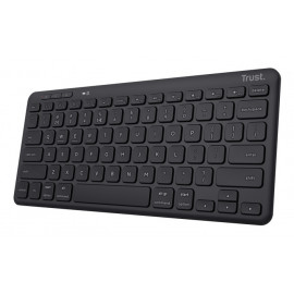Trust Lyra clavier Maison Bluetooth AZERTY Français Noir