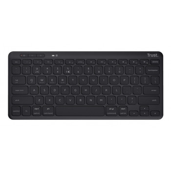 Trust Lyra clavier Maison Bluetooth AZERTY Français Noir