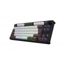 HATOR Skyfall Pro Wireless 80 clavier Gaming USB + RF Wireless + Bluetooth QWERTY Anglais britannique Noir, Gris
