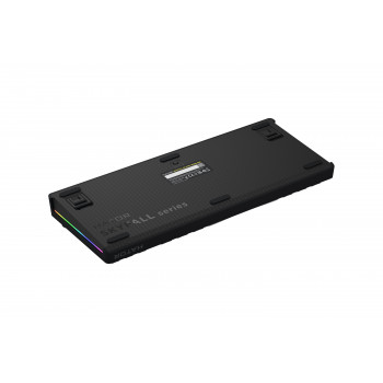 HATOR Skyfall Pro Wireless 80 clavier Gaming USB + RF Wireless + Bluetooth QWERTY Anglais britannique Noir, Gris