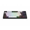 HATOR Skyfall Pro Wireless 80 clavier Gaming USB + RF Wireless + Bluetooth QWERTY Anglais britannique Noir, Gris