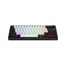 HATOR Skyfall 65 MAG ULTIMA 8K wireless clavier Gaming USB + RF Wireless + Bluetooth QWERTY Anglais britannique Noir, Blanc