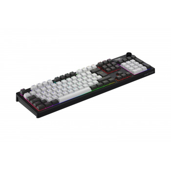 HATOR Skyfall Pro Wireless 100 clavier Gaming USB + RF Wireless + Bluetooth QWERTY Anglais britannique Noir, Gris