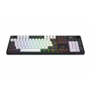 HATOR Skyfall Pro Wireless 100 clavier Gaming USB + RF Wireless + Bluetooth QWERTY Anglais britannique Noir, Gris