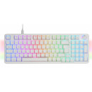 Mars Gaming MKPROWYFR clavier USB AZERTY Français Blanc