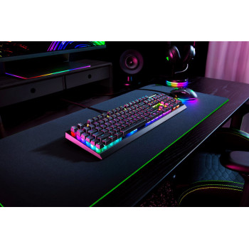 Razer BlackWidow V4 X clavier Gaming USB AZERTY Français Noir