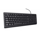 Trust Primo clavier Bureau USB AZERTY Français Noir