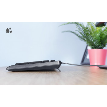 Trust Primo clavier Bureau USB AZERTY Français Noir