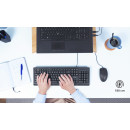 Trust Primo clavier Bureau USB AZERTY Français Noir