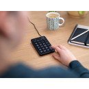 Trust 22221 clavier numérique PC portable de bureau USB Noir