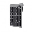 Trust Xalas clavier numérique PC portable de bureau RF sans fil Argent