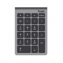Trust Xalas clavier numérique PC portable de bureau RF sans fil Argent