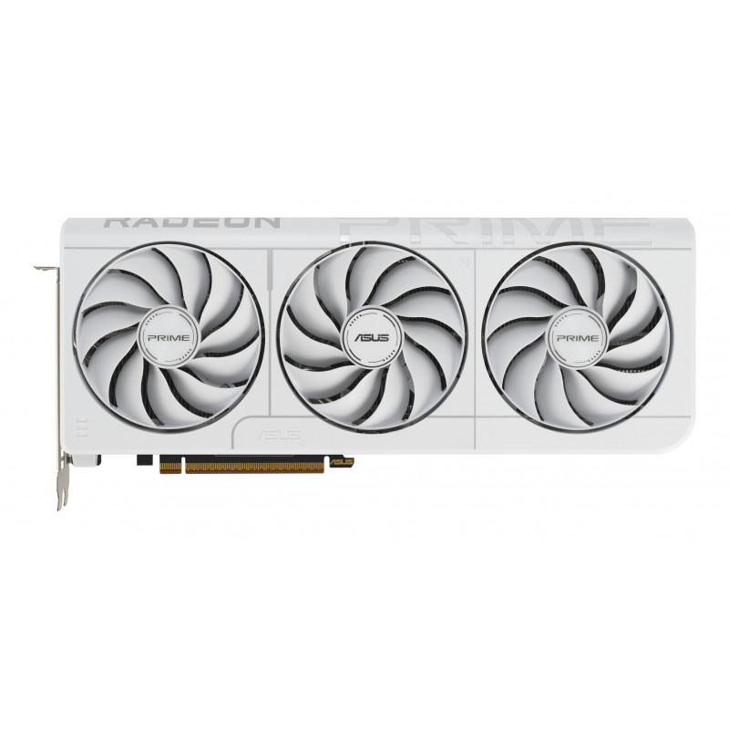 ASUS Prime -RX9070XT-O16G-WHITE AMD Radeon RX 9070 XT 16 Go GDDR6