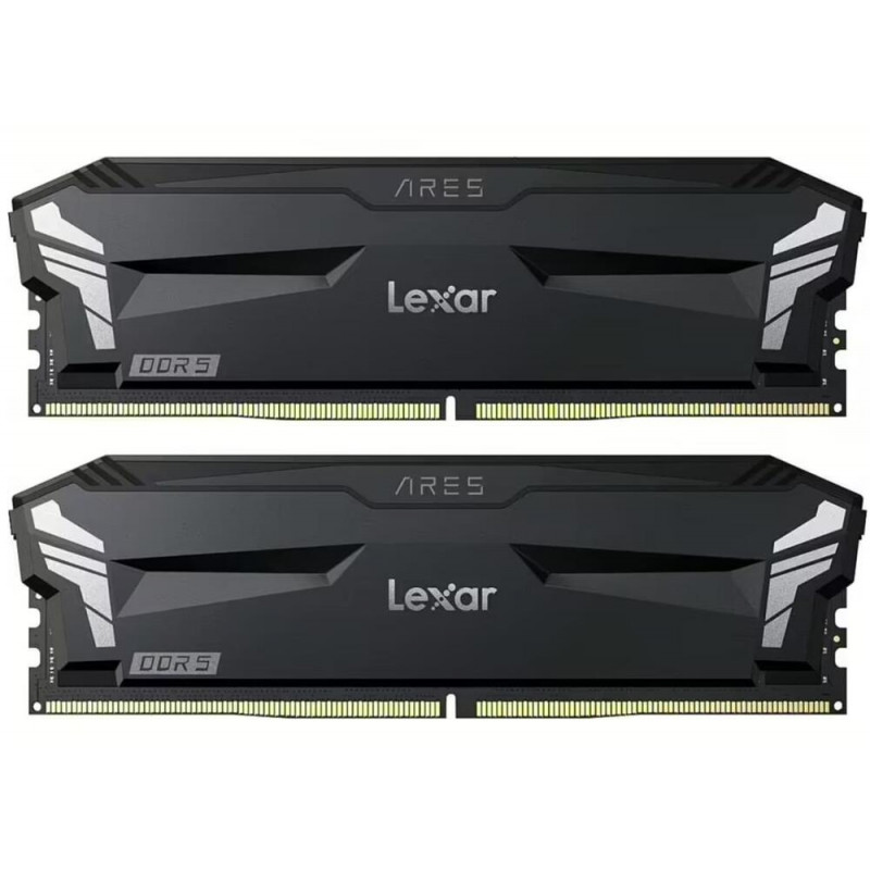32Go (2x16Go) DIMM DDR5 Lexar Ares 2nd Gen 6000MHz (Noir)