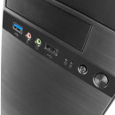 Tacens Anima AC4500 unité centrale Mini Tower Noir 500 W